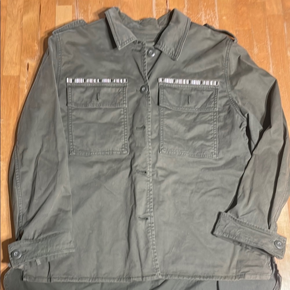 GAP Green Military Field Jacket